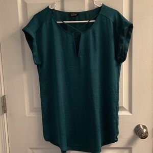 Express Hunter Green Top